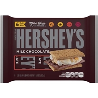 HERSHEY'S Milk Chocolate Bars, 6-Count Food Product Image