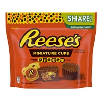 Reese's Mini Peanut Butter Cups with Pieces Chocolate Candy - 10.2oz Product Image