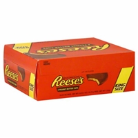 Reese's Milk Chocolate 4 Peanut Butter Cups King Size Product Image