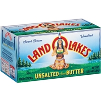 Land O'Lakes Butter Unsalted Sweet - 4 CT Food Product Image