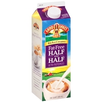 What Are the Ingredients in Fat Free Half and Half ?