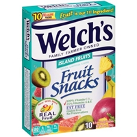 Welch's Family Farmer Owned Island Fruits Fruit Snacks - 10 CT Food Product Image