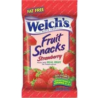 Welch's Welch's, Fruit Snacks, Strawberry Food Product Image