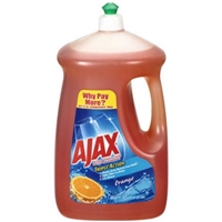 Ajax Dish Triple Action, Orange Food Product Image