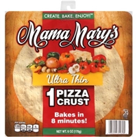 Mama Mary's Ultra Thin Pizza Crust, 6 oz Food Product Image