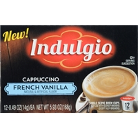 Indulgio french 2025 vanilla cappuccino