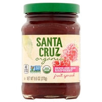 Santa Cruz Organic Seedless Red Raspberry Fruit Spread Food Product Image