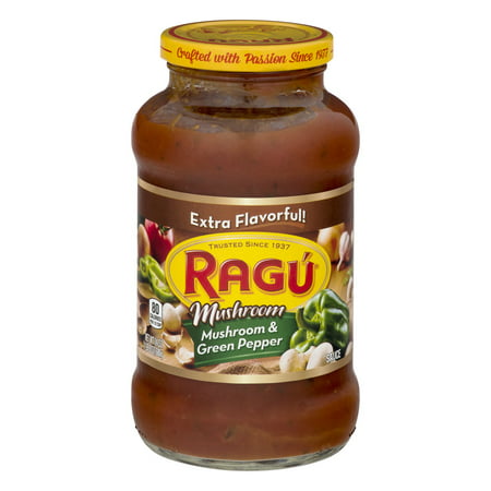 Ragu Chunky Mushroom & Green Pepper Sauce Product Image