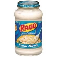 Ragu Cheesy Classic Alfredo Sauce Food Product Image