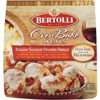 Bertolli Oven Bake Meals Italian Sausage Stuffed Shells, 23 oz Product Image