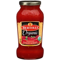 Bertolli Organic Traditional Tomato & Basil Sauce Product Image