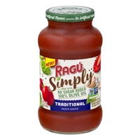 Ragu Simply Pasta Sauce Traditional, 24.0 OZ Product Image