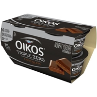 Dannon Oikos Blended Greek Nonfat Yogurt Triple Zero Chocolate - 4 PK Product Image