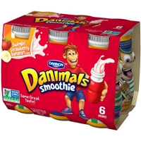 Dannon Danimals Smoothie Swinging Strawberry Banana - 6 CT Product Image