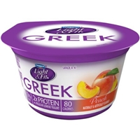 Dannon Light & Fit Greek Nonfat Yogurt Peach - 4 CT