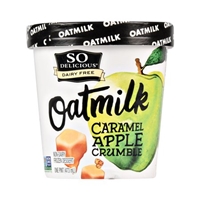 So Delicious Dairy Free Oatmilk Caramel Apple Crumble Non-Dairy Frozen Dessert, one pint Product Image