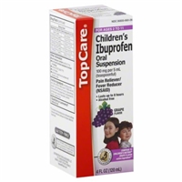 Top Care Child Grape Ibuprofen Oral Suspension Product Image