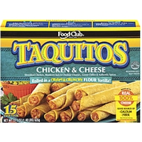 Food Club Taquitos Chicken & Cheese Product Image