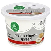 Food Club Cream Cheese Spread Original Product Image