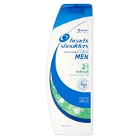 Head & Shoulders Men 2 in 1 Dandruff Shampoo + Conditioner Refresh Food Product Image