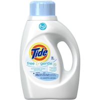Tide Free & Gentle HE Liquid Laundry Detergent 32 Loads Food Product Image