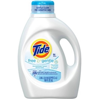 Tide Free & Gentle Laundry Detergent - 64 Loads Product Image