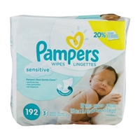 Pampers Baby Wipes Sensitive - 192 CT