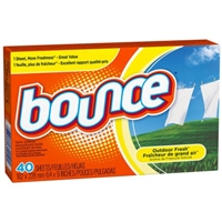 Bounce Outdoor Fresh 4In1 Fabric Softener Sheets - 40 Ct Food Product Image