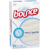 Bounce Free & Sensitive Fabric Softener Sheets - 80 Ct Product Image
