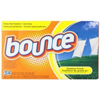 Bounce Outdoor Fresh Fabric Softener Dryer Sheets 34 ct Product Image