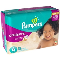 Pampers Cruisers Sesame Street Diapers Size 6 - 18 CT Product Image