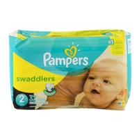 Pampers Swaddlers Size 2 / 12-18 lb - 32 CT Food Product Image
