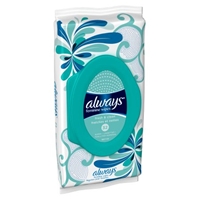 Always Feminine Wipes Fresh And Clean Food Product Image