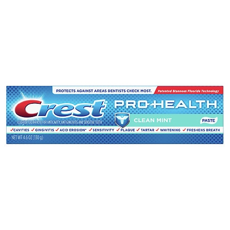 allergic reaction to crest pro health toothpaste