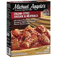Michael Angelo's Frozen Dinner Sausage & Meatballs