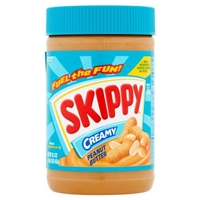 Skippy Creamy Peanut Butter Food Product Image