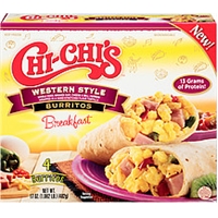 Chi-Chi's Foods Breakfast Burritos Western Style Food Product Image