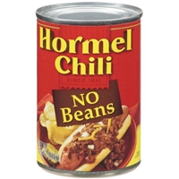 Hormel Chili No Beans Food Product Image