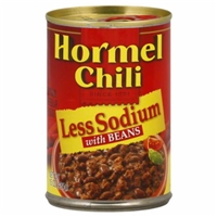 Hormel Low Sodium Chili with Beans Food Product Image