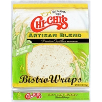 Chi-Chi's Chips & Tortillas Tortillas Bistro Wraps Artisan Blend Food Product Image
