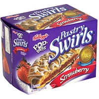 Pop-Tarts Pastry Swirls Toaster Pastries, Strawberry Food Product Image