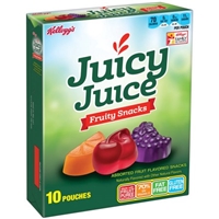 Kellogg's Juicy Juice Fruit Snacks Food Product Image