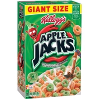 Kellogg's Cereal Apple Jacks Food Product Image