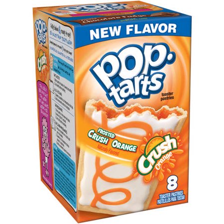 Kellogg's Pop Tarts Frosted Orange Crush Food Product Image