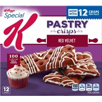 Kellogg's Special K Red Velvet Pastry Crisps Food Product Image