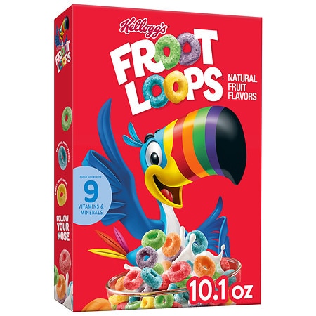 Kellogg's Froot Loops Cereal Allergy and Ingredient Information