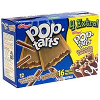 Pop-Tarts Toaster Pastries Frosted Brown Sugar Cinnamon, Chocolate Chip Cookie Dough Product Image