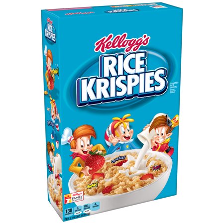 Kellogg's Rice Krispies Toasted Rice Cereal Food Product Image