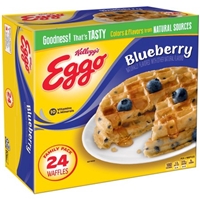 Kellogg's Eggo Waffles Blueberry - 24 CT