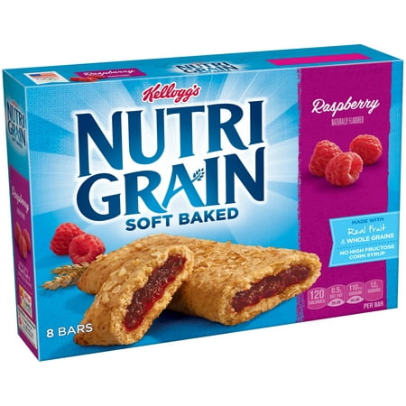 Kellogg's Nutri Grain Soft Baked Bars Raspberry - 8 CT Product Image